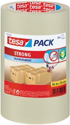 Verpakkingstape tesapack Strong 66mx50mm PP tr 3r 3 Rol