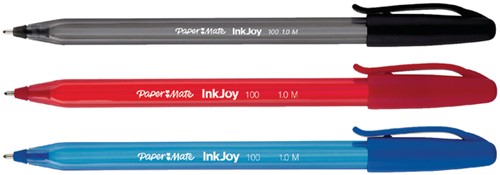 Balpen Papermate Inkjoy 100 M blauw 1 Stuk-2