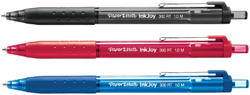Balpen Papermate Inkjoy  300 RT M zwart 1 Stuk-3