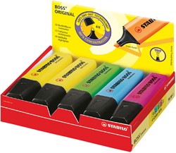 Markeerstift STABILO BOSS 70/10 10st assorti 10 Stuk