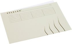 Vouwmap Secolor A4 recy karton 250gr gs 1 Stuk