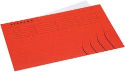 Vouwmap Secolor Folio recy karton 250gr rd 1 Stuk