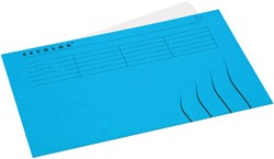 Vouwmap Secolor Folio recy karton 250gr bl 1 Stuk