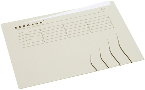 Vouwmap Secolor tabrand A4 recy karton 250gr gs 1 Stuk