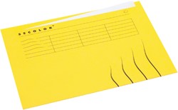 Vouwmap Secolor tabrand A4 recy karton 250gr gl 1 Stuk