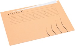 Vouwmap Secolor tabrand A4 recy karton 250gr be 1 Stuk