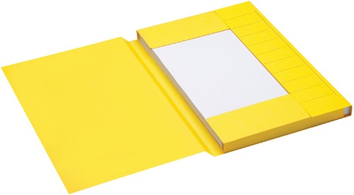 Dossiermap Secolor folio 3kl recy karton 250gr gl 1 Stuk