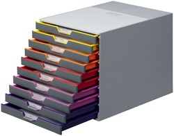 Ladenbox Durable Varicolor 10 laden grijs 1 Stuk