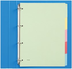 Tabblad Qbasic 4rings karton 5-delig 1 Set