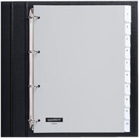 Tabblad Quantore 4rngs pp 10delig+venster grijs 1 Set