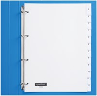 Tabblad Quantore 4rings pp 12delig wt+venster 1 Set