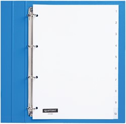 Tabblad Quantore 4rings pp 1-10 wt 1 Set