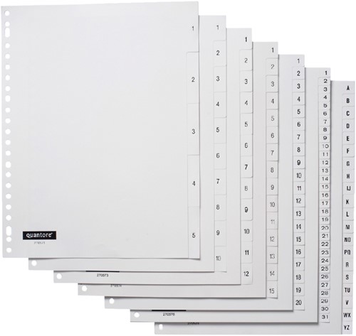 Tabblad Quantore 23rings pp 1-15 wt 1 Set-2