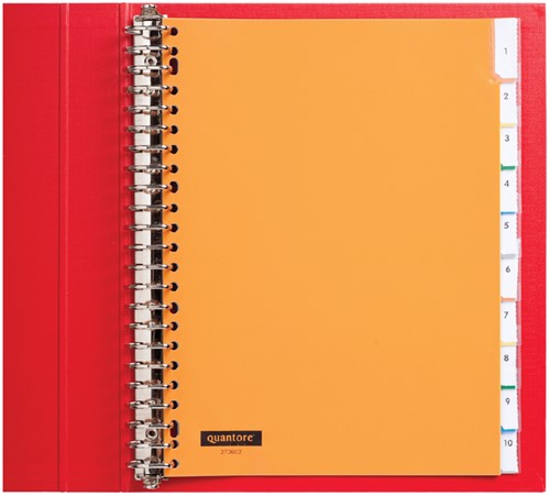 Tabblad Quantore 23rings pp 10delig+venster ass 1 Set