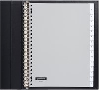 Tabblad Quantore 23rings pp 15delig+venster grijs 1 Set