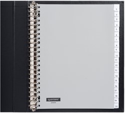 Tabblad Quantore 23rings pp 20delig+venster grijs 1 Set