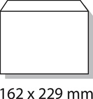 Envelop Quantore bank C5 162x229 80gr zk wt 25 Stuk-1