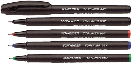 Fineliner Schneider 967 0.4mm zwart 1 Stuk-2