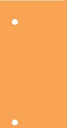 Scheidingsstrook Qbasic 225x120mm 50vel oranje 50 Stuk