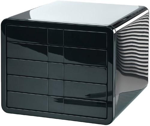 Ladenbox Han 1551 iBox 5 laden zwart 1 Stuk