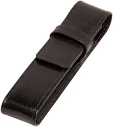 Pennenetui 321 buffelleer 1dlg zwart 1 Stuk