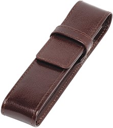 Pennenetui 321 buffelleer 1dlg bruin 1 Stuk