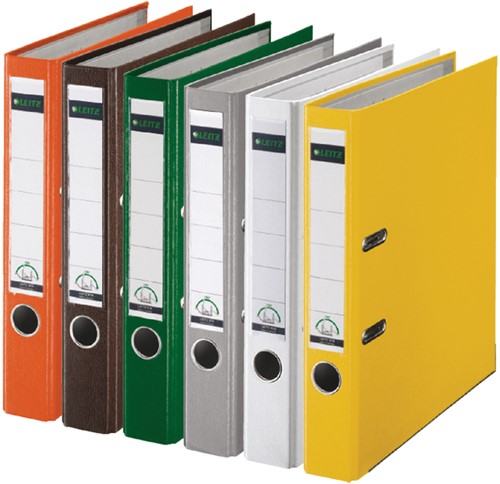 Ordner Leitz 1015 180° 50mm PP A4 oranje 1 Stuk-2