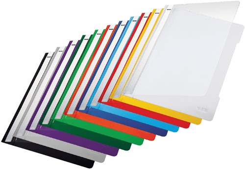 Snelhechter Leitz standaard A4 PP grijs 1 Stuk-2