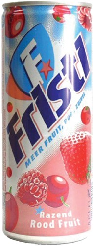 Frisdrank Fristi blik 250ml 250 Milliliter