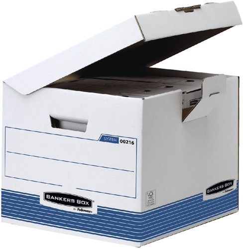 Archiefdoos Bankers box system flip top kubus 1 Stuk