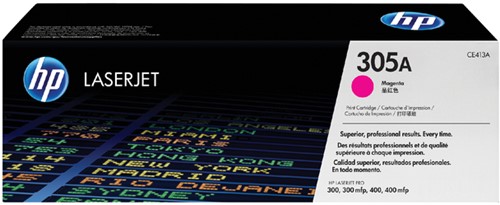 Tonercartridge HP CE413A 305A rood 1 Stuk