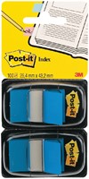 Indextabs Post-it 680 25.4x43.2mm duopack blauw 100 Stuk-2