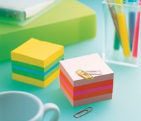 Memoblok Post-it 2051 51x51mm kubus lemon 1 Stuk-2