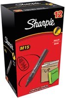 Viltstift Sharpie M15 1.8mm zwart 1 Stuk-3