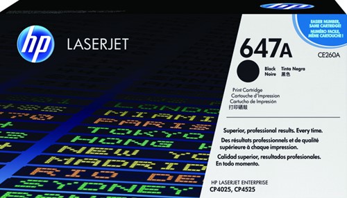 Tonercartridge HP CE260A 647A zwart 1 Stuk