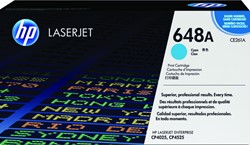 Tonercartridge HP CE261A 648A blauw 1 Stuk