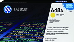 Tonercartridge HP CE262A 648A geel 1 Stuk
