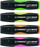 Markeerstift STABILO GREEN BOSS 6070/33 groen 1 Stuk-2