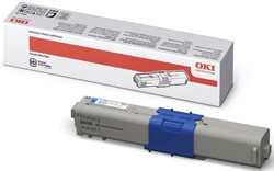 Toner Oki 44469724 blauw 1 Stuk