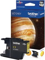 Inktcartridge Brother LC-1240Y geel 1 Stuk