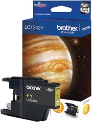 Inktcartridge Brother LC-1240Y geel 1 Stuk