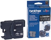 Inktcartridge Brother LC-980BK zwart 1 Stuk