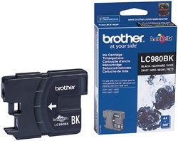 Inktcartridge Brother LC-980BK zwart 1 Stuk