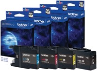 Inktcartridge Brother LC-1280XLY geel 1 Stuk-3