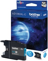 Inktcartridge Brother LC-1280XLC blauw 1 Stuk