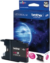 Inktcartridge Brother LC-1280XLM rood 1 Stuk