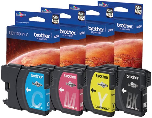 Inktcartridge Brother LC-1100HYBK zwart 1 Stuk-3