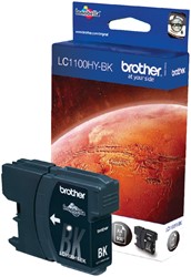 Inktcartridge Brother LC-1100HYBK zwart 1 Stuk