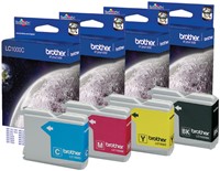 Inktcartridge Brother LC-1000C blauw 1 Stuk-2