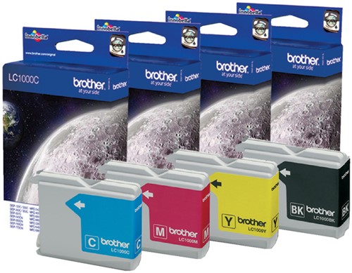 Inktcartridge Brother LC-1000BK zwart 1 Stuk-2